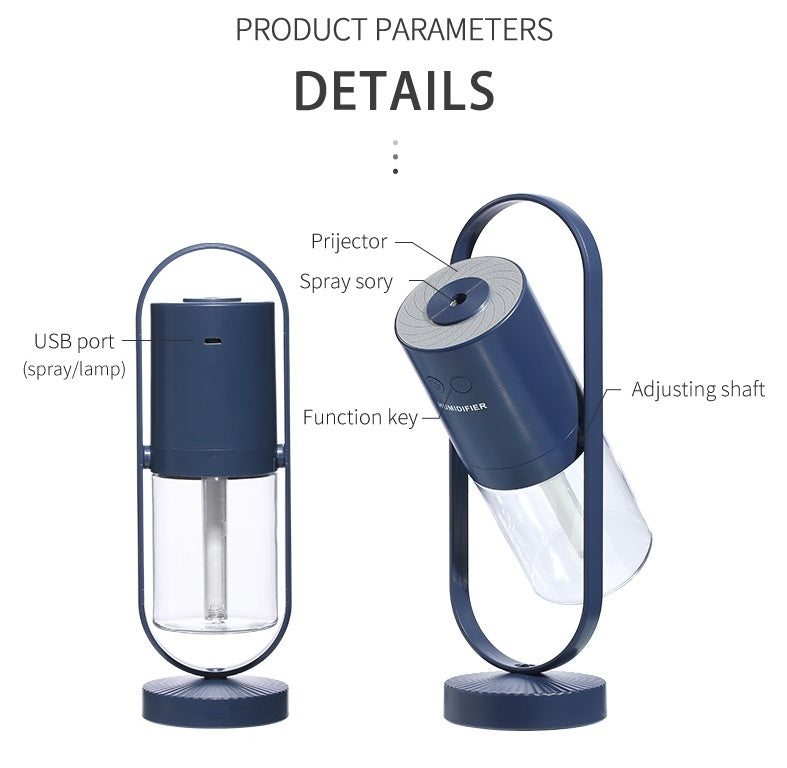 The Aurora Mist™ – 360° Projection Humidifier