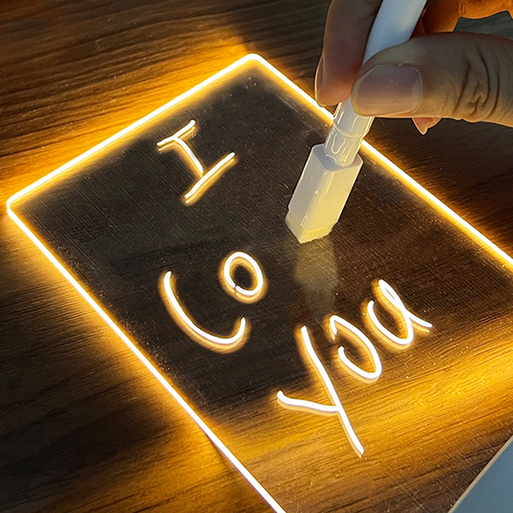The Glow Memo: Your Bedside Billboard