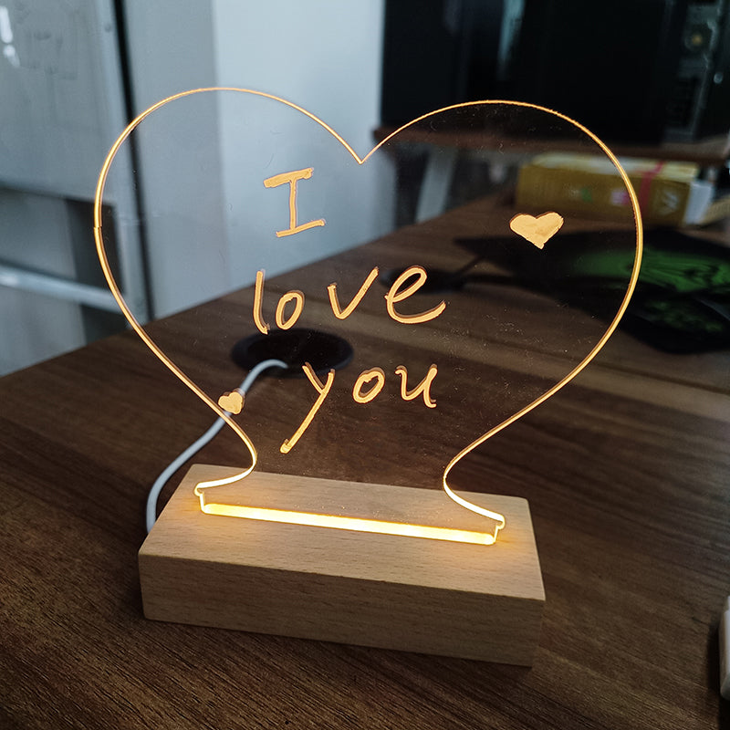 The Glow Memo: Your Bedside Billboard